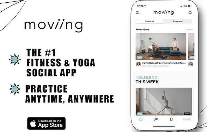 Moviing Online Yoga & Fitness Classes Lifetime Subscription $149